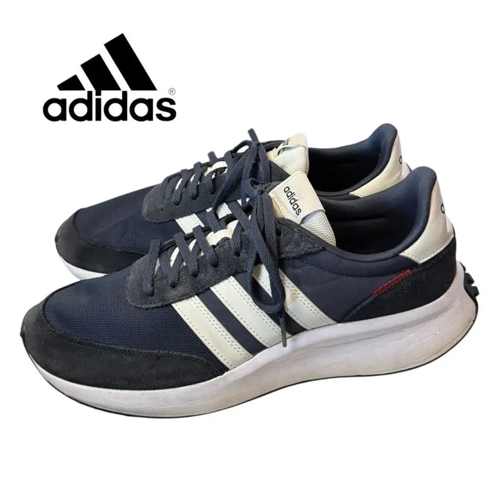 Adidas Run 70s 'Shadow Navy Off White Men's Sneakers 11.5